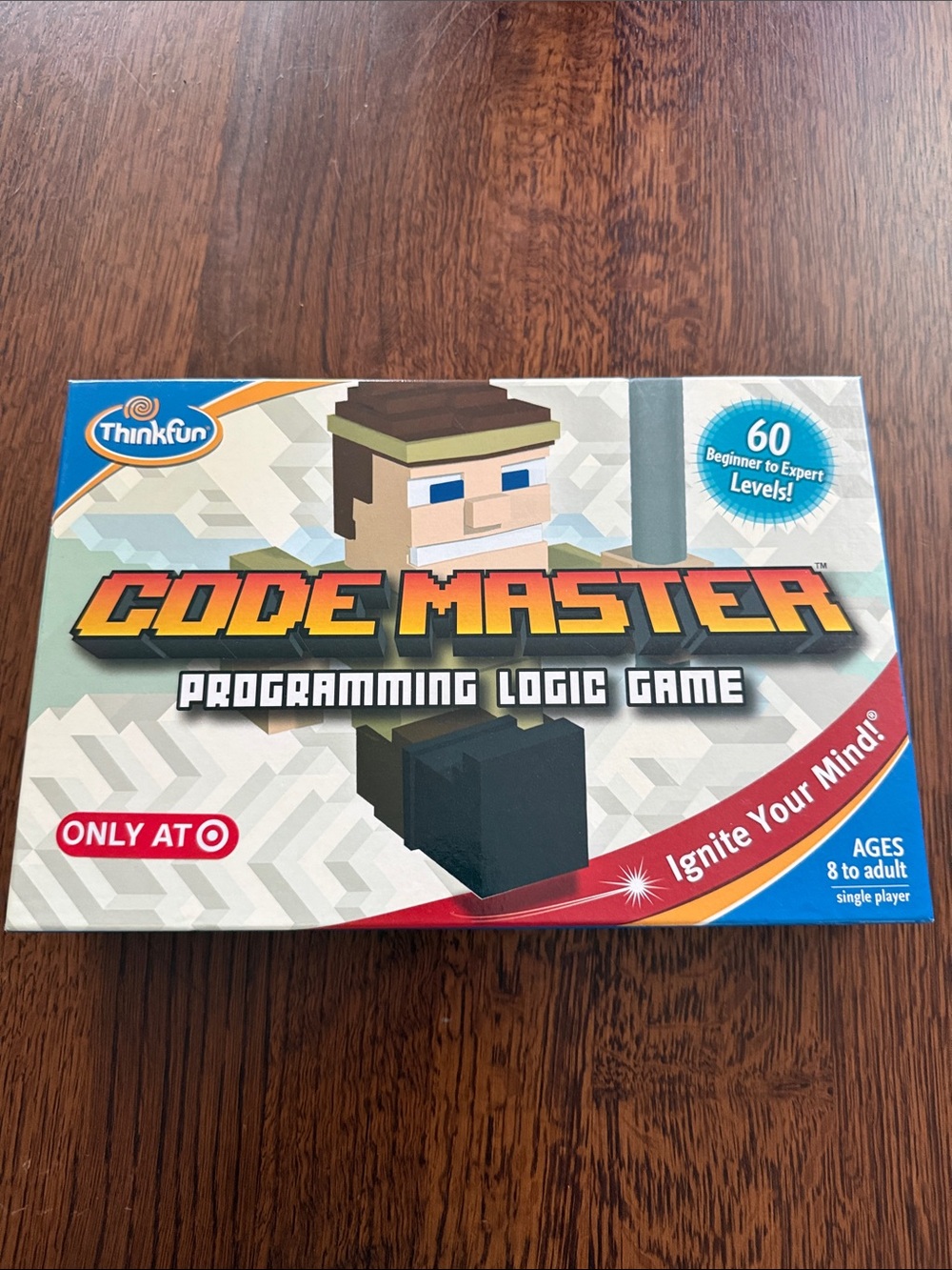 Code Master Programming Logic Game - Beige/Blue Box